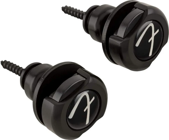 Fender Infinity Strap Locks Black (2) Askı Kilidi Strap locks & Buttons askı kiliti ürün görseli 1