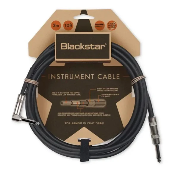 Blackstar Enstrüman Kablosu (3 m) Standard Str-ang BA231024 ürün görseli 1