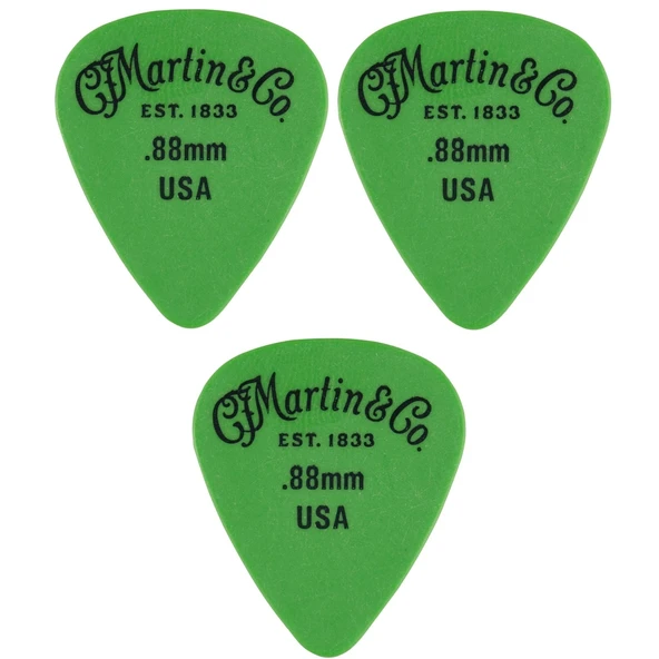 Martin Delrin Pena 0.88 mm Gitar Pena (3 Adet) ürün görseli 1