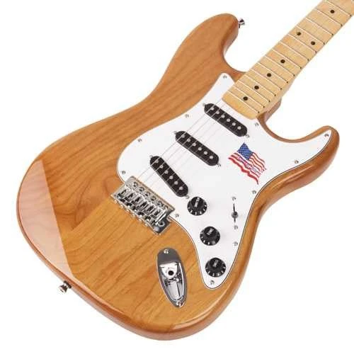 SX Stratocaster Elektro Gitar SST/ALDER/NA Naturel ürün görseli 1