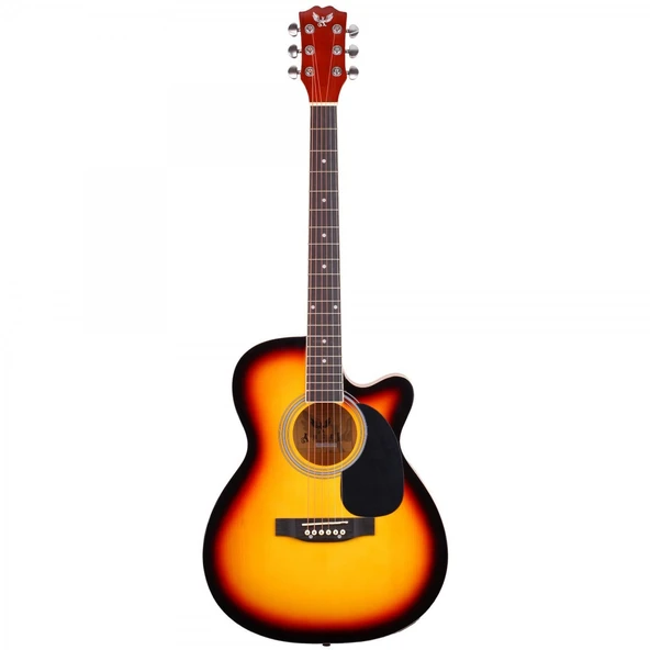 Angel AFG100-SB Sunburst Akustik Gitar ürün görseli 1