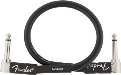 Fender Pro Inst AA 1 Gitar Kablosu 0.3 Metre - Resim 2