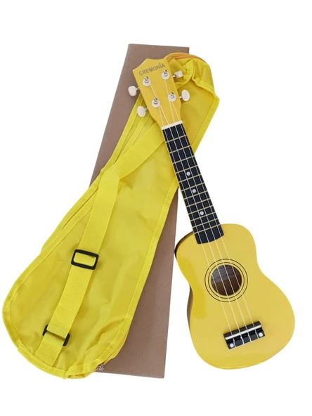 Cremonia AU01L-21YW Ukulele 21'' SARI ürün görseli 1