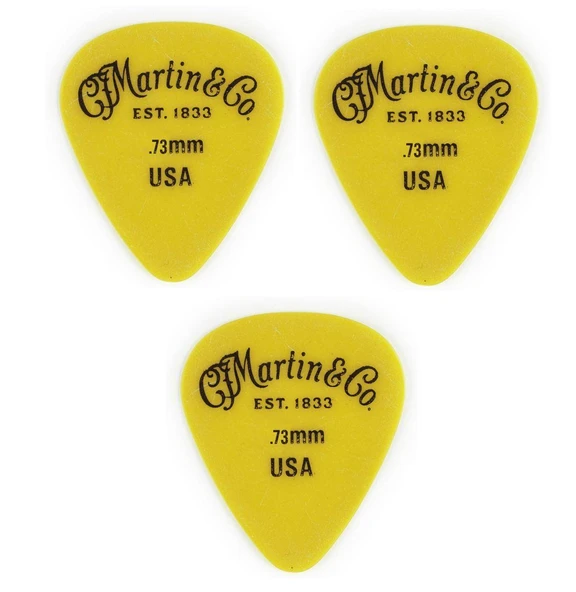 Martin Delrin Pena 0.73 mm Gitar Pena (3 Adet) ürün görseli 1
