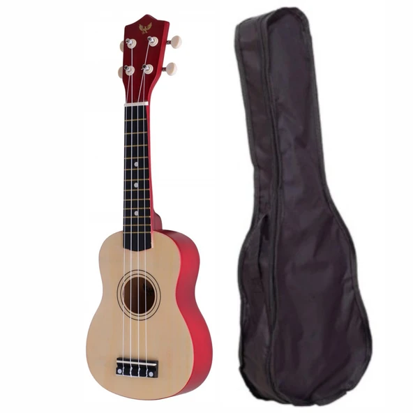 Angel AUK21-N Soprano Ukulele Kılıflı ürün görseli 1