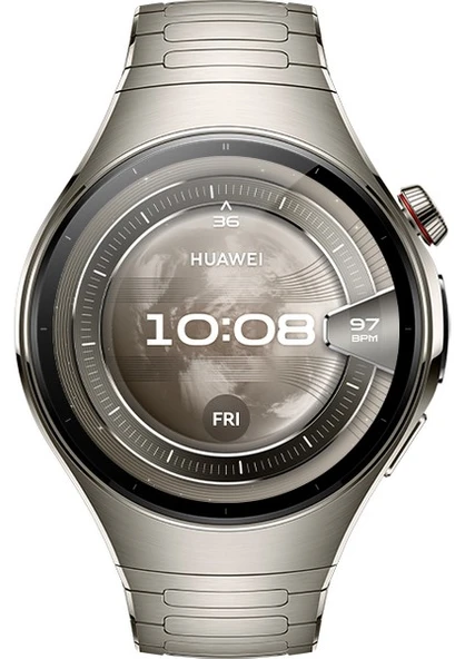 Huawei Watch 5 46mm Titanyum Kasa Titanyum Akıllı Saat ürün görseli 1
