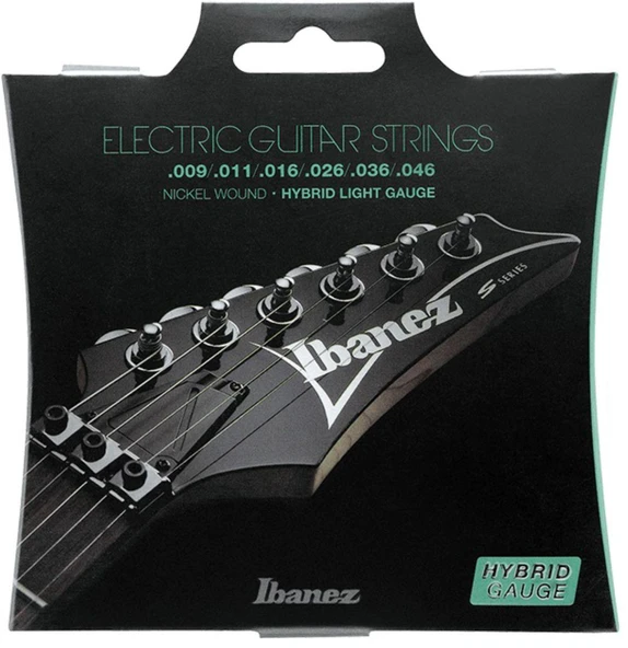 İbanez IEGS6HG Hybride Electric Guitar Strings Takım Tel Elektro Gitar Teli 009-46 ürün görseli 1