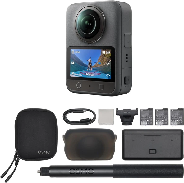 DJI Osmo 360 Adventure Combo Aksiyon Kamerası ürün görseli 1