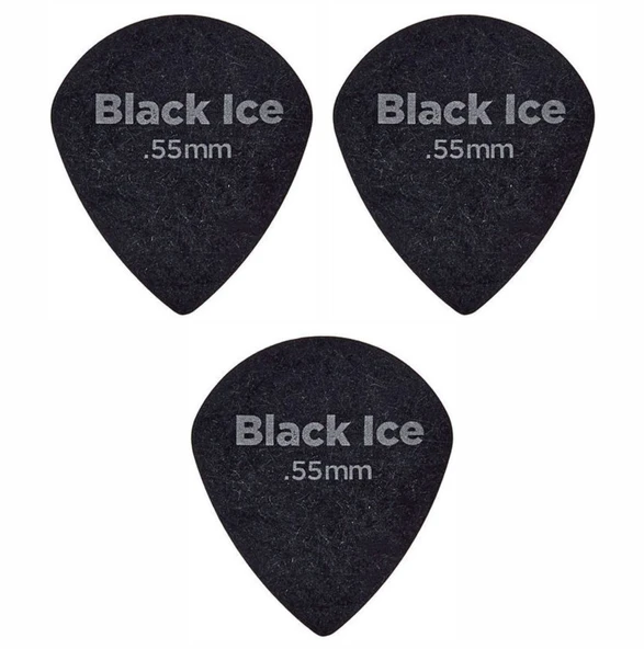 3DBK2-3 Gitar Penası 0,55 mm Blackice Light (3 Adet) ürün görseli 1