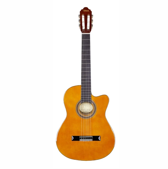 Valencia VC104THNC Klasik Gitar 4/4 İnce Kasa Naturel Sap Çelikli ürün görseli 1