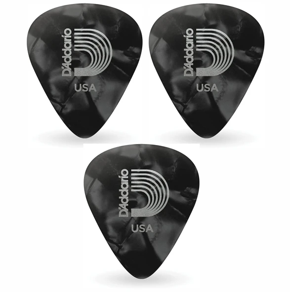 1CBKP7 Gitar Pena 1,25 mm x Heavy Siyah ( 3 Adet ) ürün görseli 1