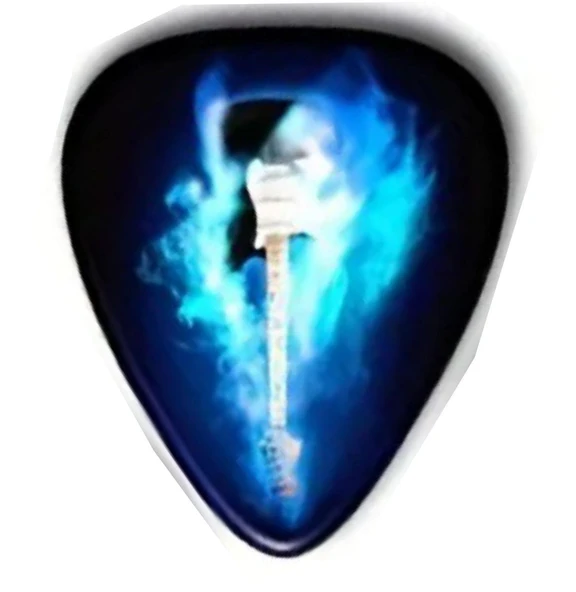 717S1 Gitar Penası 1 Adet Blue Light (0.96mm) ürün görseli 1