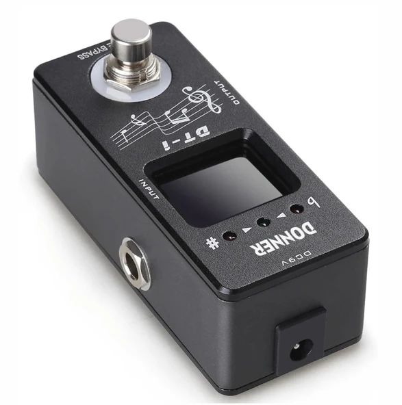 Donner DT-1 Tuner Pedal (Siyah) - Resim 5