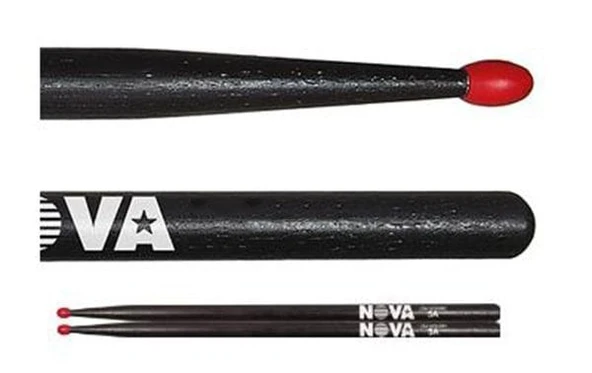 VicFirth N7ANB Nova BAGET(ÇiFT) NOVA 7AN  BLACK - Resim 2