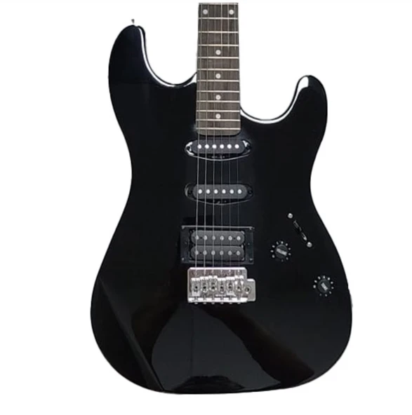 Angel AEG06-BK Siyah Elektro Gitar - Resim 2