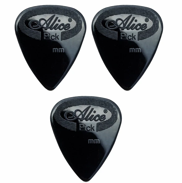 Alice Alc071 Gitar Penası 3 Adet 0.71 MM Pena Mediator Süper Esn ürün görseli 1