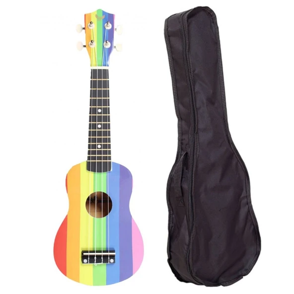 Angel AUK21-CSL Soprano Ukulele Kılıflı ürün görseli 1