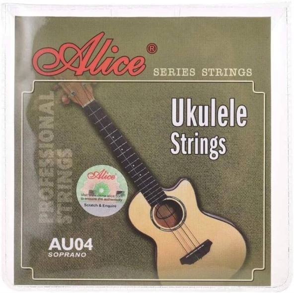 Alice AU04 Ukulele Takım Tel ürün görseli 1