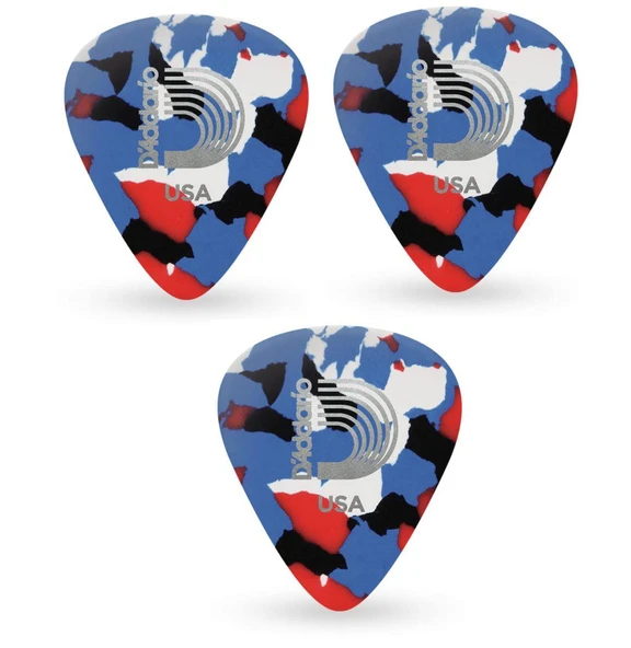 1CMC2-3 Kamuflaj Gitar Penası 3 adet Light - 0.50 MM ürün görseli 1