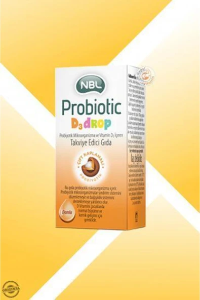 NBL Probiotic D3 Drop Vit 7,5 ml - Resim 4