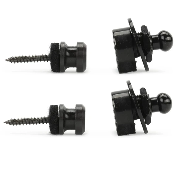 Fender Security Strap Locks Black (2) Askı Kilidi Locks - Buttons - Resim 3