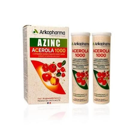 Arkopharma Azinc Acerola 1000 30 Tablet ürün görseli 1