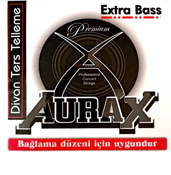 Aurax ARX25T Divan Ters Telleme Saz Teli - Bağlama Düzeni İçin ürün görseli 1