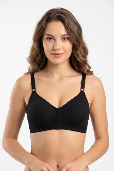 Kadın Önden Çıtçıtlı Süngerli Sütyen C Cup BGL-ST05639 ürün görseli 1