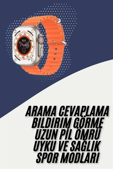 2025 Model Akıllı Saat Çift Kordon Ios Ve Android Arama Cevaplama Sesli Asistan ürün görseli 1