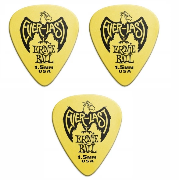 Ernie Ball P09195 Gitar Penası 3 Adet 1,5 mm. Delrin ürün görseli 1