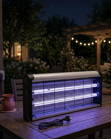UV Işıklı Elektrikli Sinek Savar 10W Sessiz Haşere Öldürücü Lamba ürün görseli 1