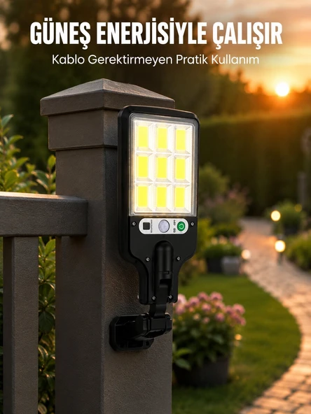 Sensörlü Sokak Tipi Lamba Günlük Kullanım İçin İdeal (Kopya) ürün görseli 1