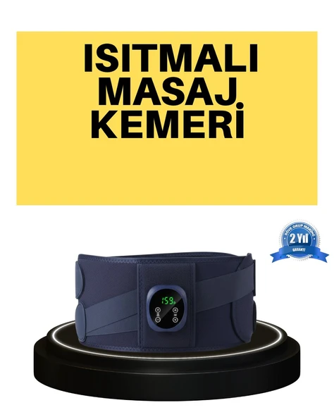 Isıtmalı Masajlı Bel Destek Kemeri Ev Tipi Kullanım ürün görseli 1