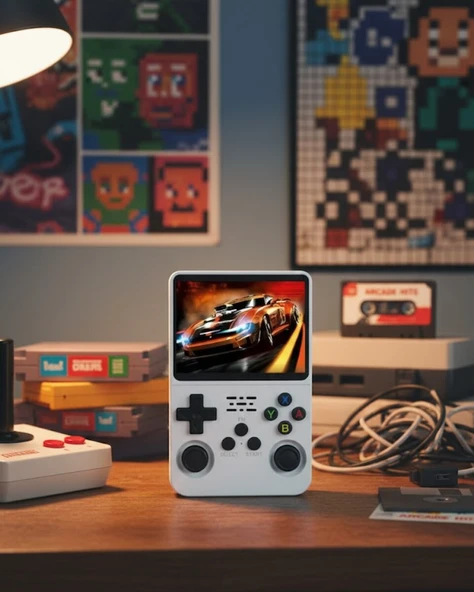 Klasik Oyun Konsolu 64 Bit İşlemci ve Çift Kart Girişi Özellikli ürün görseli 1