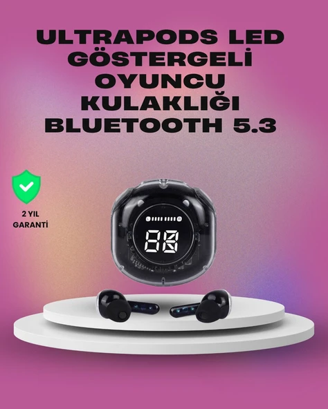 Kablosuz Şarj Destekli Hafif ve Güçlü Kulaklık ürün görseli 1
