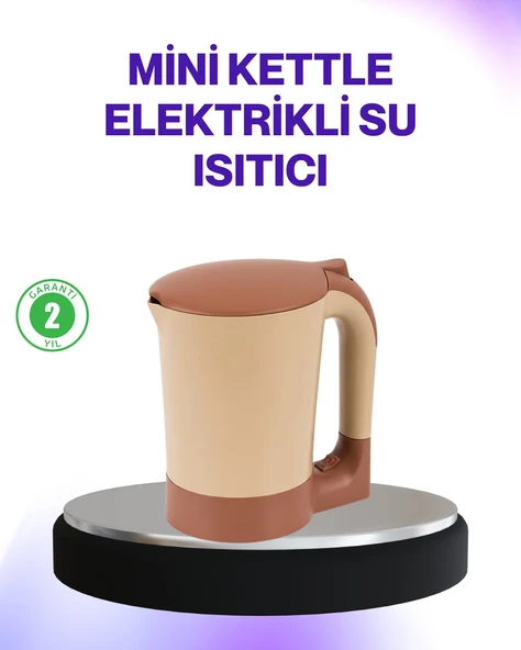 Kettle Özellikli Türk Kahvesi Makinesi Taşınabilir Mini Tasarım ürün görseli 1