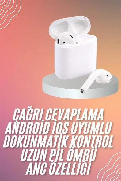 Yeni Nesil Dokunmatik Kontrol Çağrı Cevaplayabilen Kablosuz Bluetooth Kulaklık ürün görseli 1