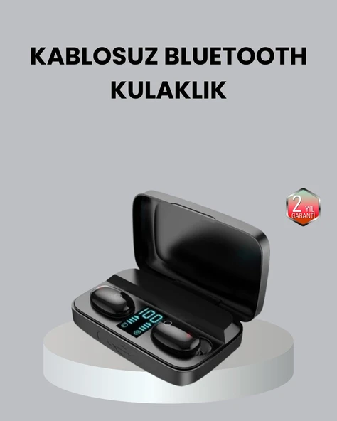 TWS A10s Bluetooth 5.0 Kulaklık Powerbank Şarj Kutulu Mini Tasarım ürün görseli 1