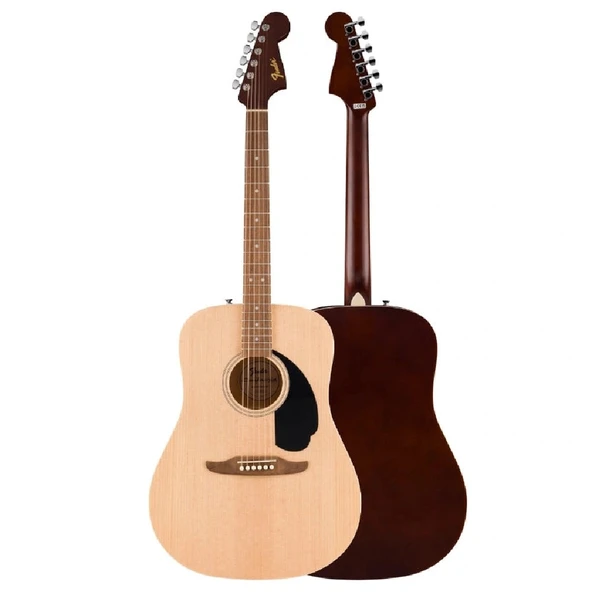 Fender Akustik Gitar California Debut Redondo Ceviz Klavye Nat. ürün görseli 1
