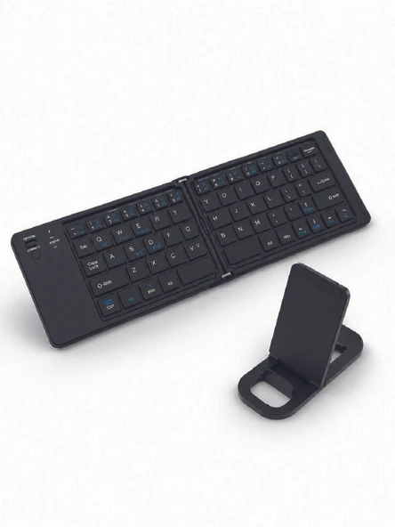 Taşınabilir Katlanabilir Bluetooth Klavye iOS Android Windows Uyumlu - Resim 3