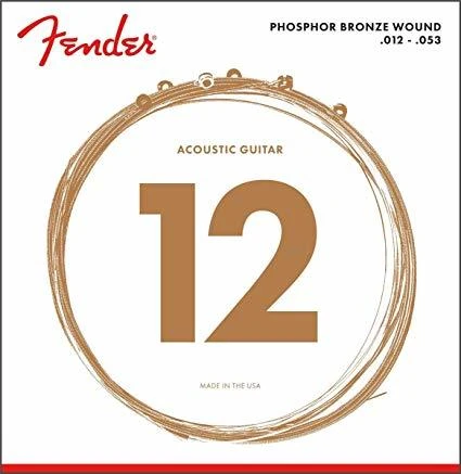 Fender 60L Phos.Brnz. Akustik Gitar Tel 12-53 Fosfor Bronz ürün görseli 1