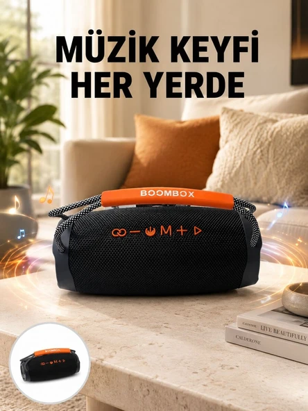 10W Çift Çıkış Güçlü Bluetooth Hoparlör Eller Serbest Yeni Nesil ürün görseli 1