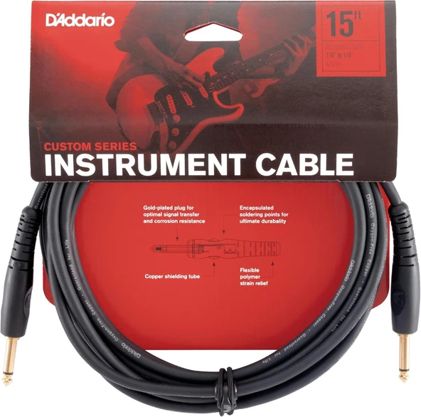 Planetwaves PWG15 Gitar Kablosu 4,5 Mt. Guitar Cable ürün görseli 1