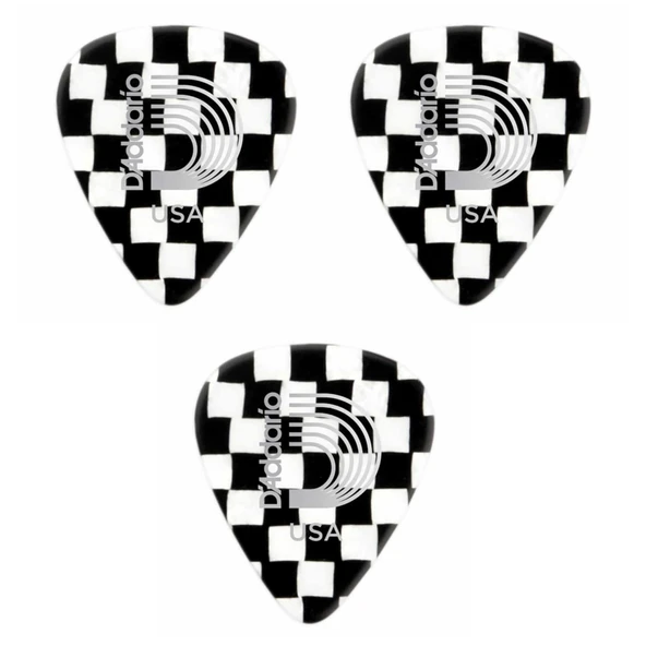 Daddario 1CCB7-3 Gitar Penası 3 Adet Checker XHeavy 1.25mm ürün görseli 1