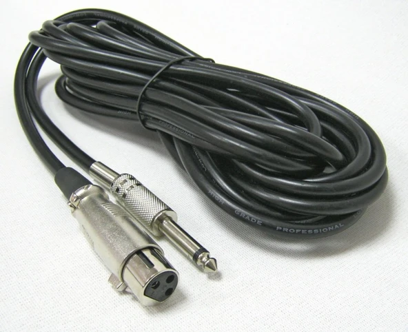 FUGUE FL-08 Mikrofon Kablosu 5m. XLR-ÇİVİ ürün görseli 1