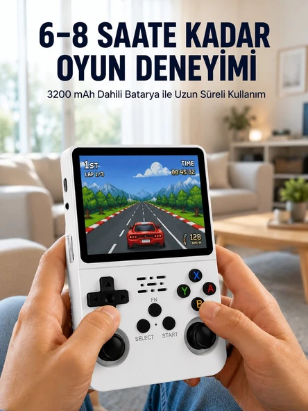 64 GB Retro Oyun Konsolu – Çoklu Emülatör Desteği, Linux Tabanlı Açık Sistem Yeni Nesil ürün görseli 1
