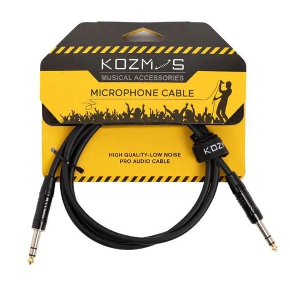 KOZMOS KCL-280-1.5M Stereo 6.35mm 1.5M Kablo ürün görseli 1