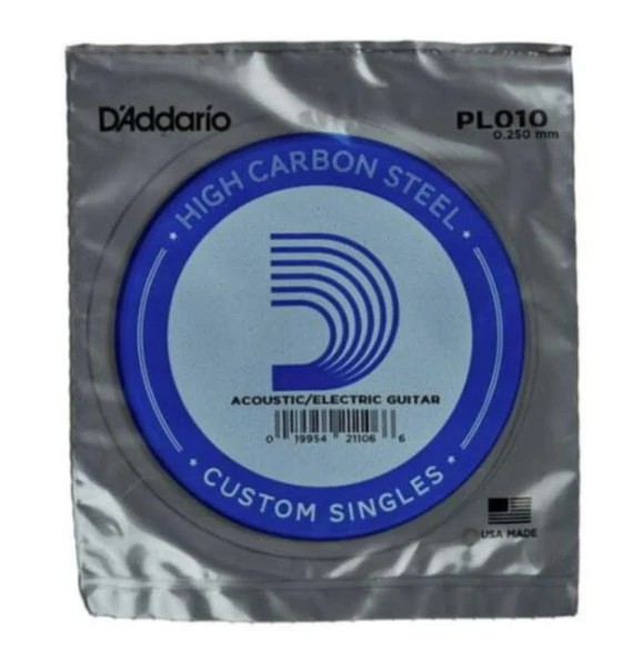 Daddario Pl010 Elektro Ve Akustik Tek Tel ürün görseli 1