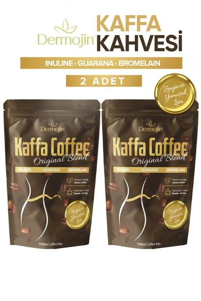 DERMOJİN 2 Adet - Kaffa Kahvesi ( Inulın , Bromelaın ,guarana ) ürün görseli 1