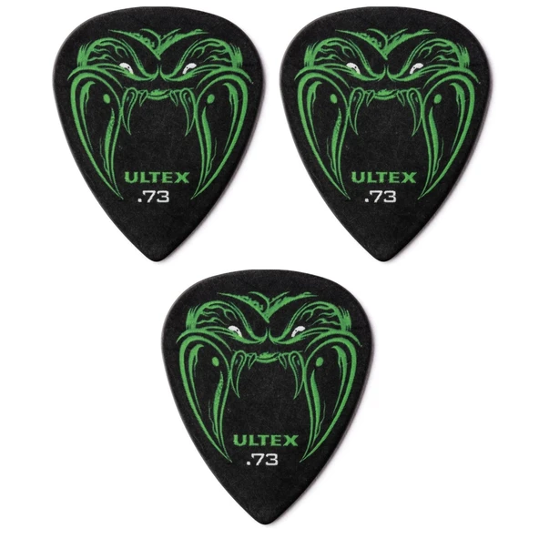 Jim Dunlop PH112R.73 Hetfield Gitar Penası 3 Adet Black Fang Pena (0.73mm) ürün görseli 1